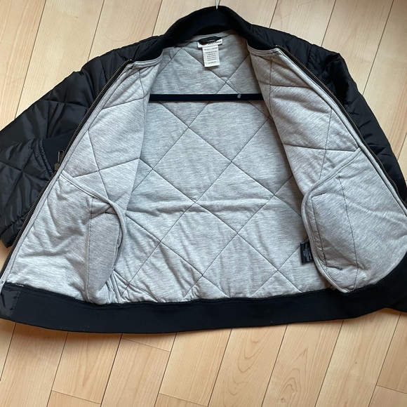 Dickies Women Quilted Bomber Jacket, Black v1, Small - Picture 7 of 14